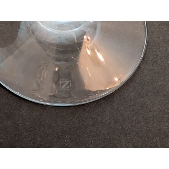 Set Of 3 Zweisel President Crystal Cut Glass Wine Goblets - Picture 4 of 9